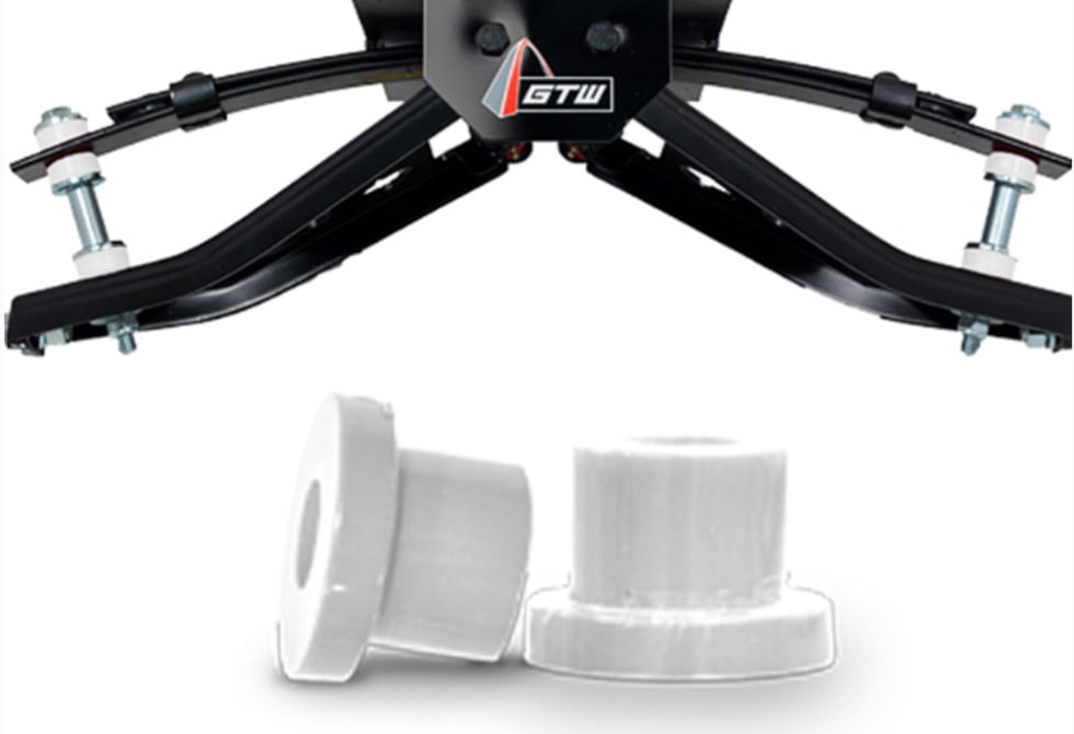 GTW Replacement AArm Bushing Set for Golf Cart Lift Kits Also