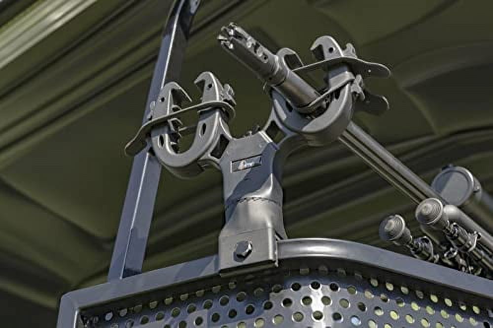 GTW Universal Dual Gun Rack for Golf Carts | Durable Polyethylene | 360 ...