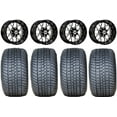 thumbnail image 1 of GTW Vortex 2 12" Golf Cart Wheels Machined 225x35 Lo Pro Tires E-Z-GO & Club Car, 1 of 4