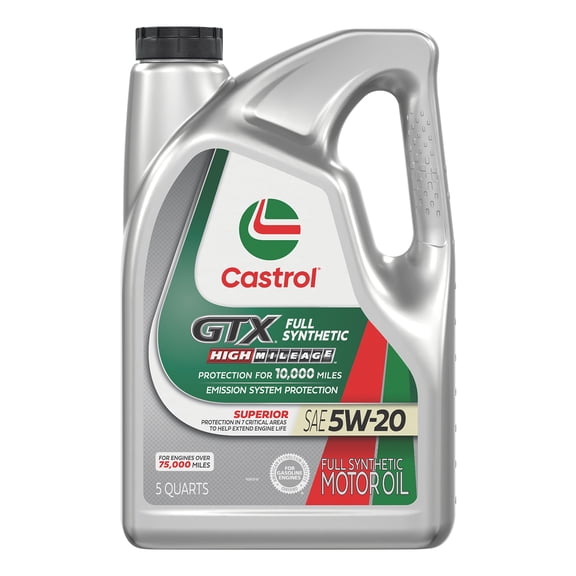 GTX Full Synthetic High Mileage 5W-20, 5 Quart