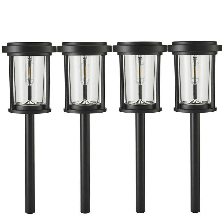 Solar led pathway lights vintage style hotsell