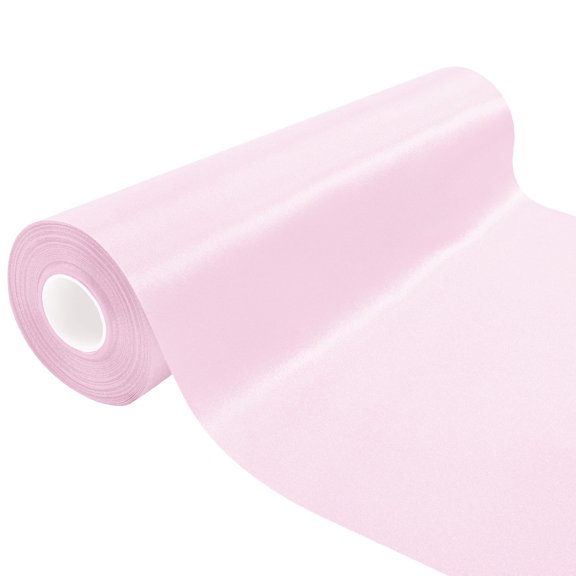 GTYBOVA Light Pink Satin Ribbon, 12 Inch x 25 Yards Large Ribbon for Ribbon Cutting, Grand Opening, Christmas Wreath & Cake Decoration