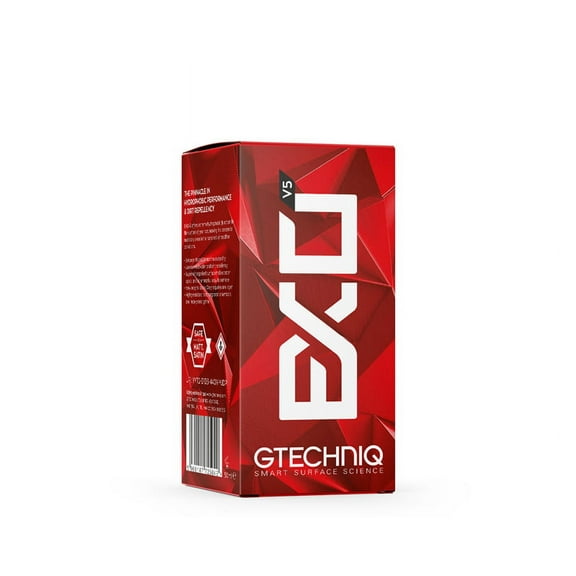 GTechniq EXO V5 0.03 Ultra Durable Hydrophobic Coating For Car Detailing 30ml