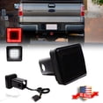 thumbnail image 1 of GTinthebox LED Running Brake ReverseTow HitchCover Light for Truck Trailer 5" x 4" x 6.5" SMOKED, 1 of 12