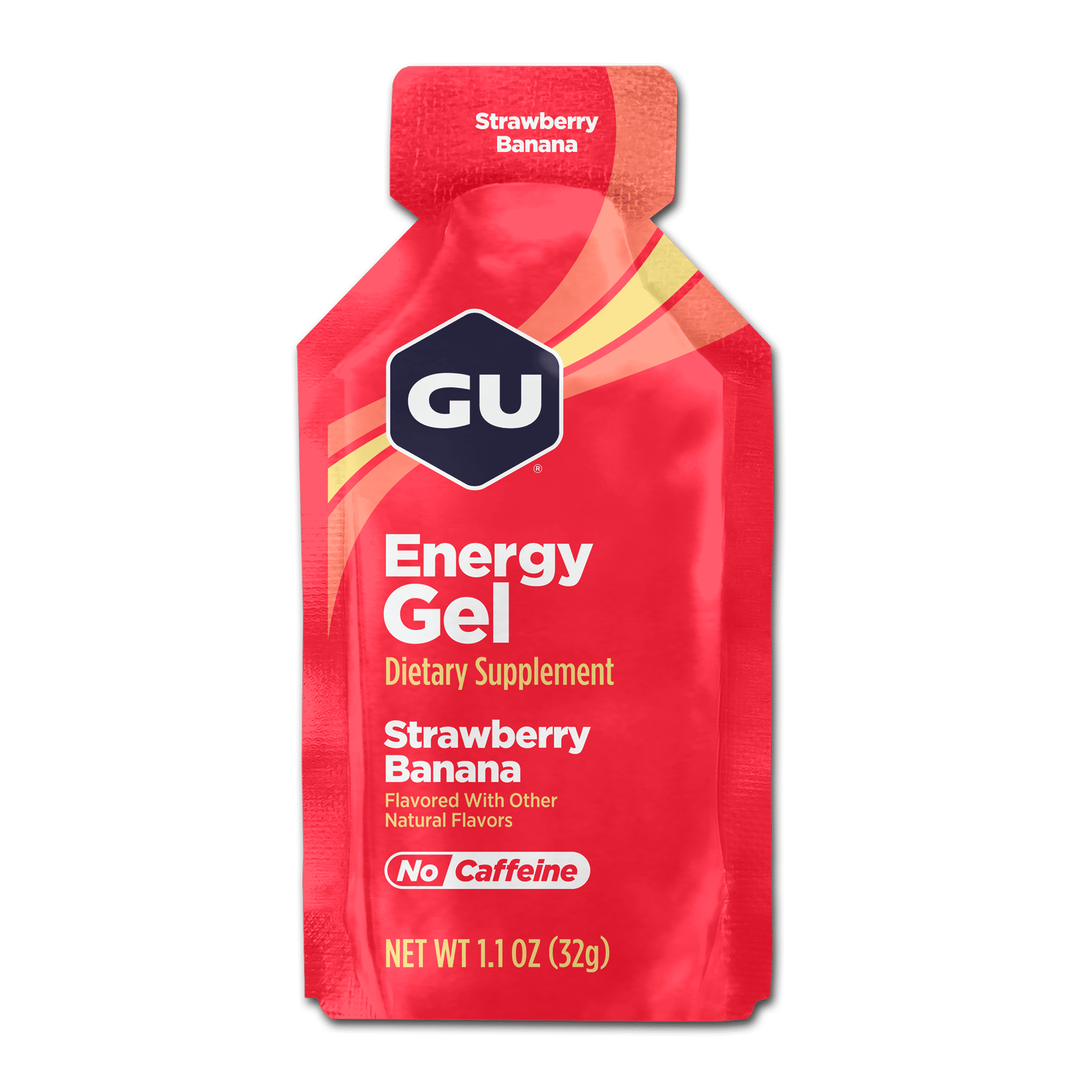 GU Energy, Original Energy Gels, Strawberry Banana - 1 count