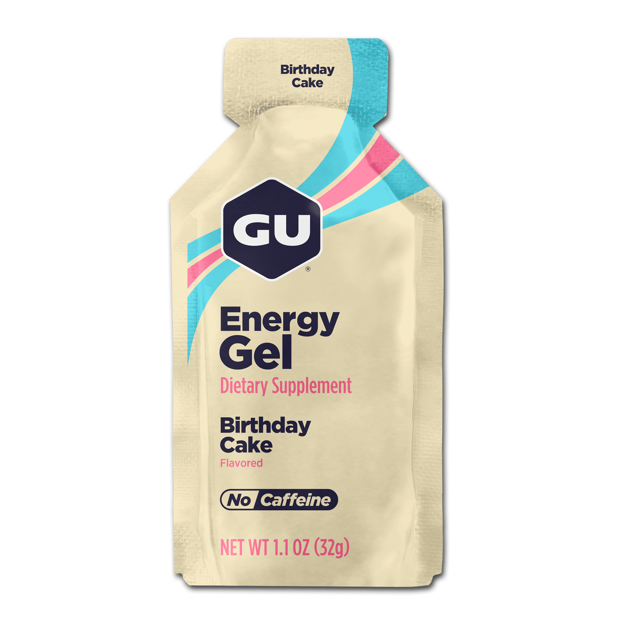 GU Energy, Original Energy Gels, Birthday Cake - 1 count
