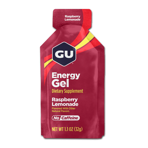GU Energy, Original Energy Gels, Raspberry Lemonade - 1 Count