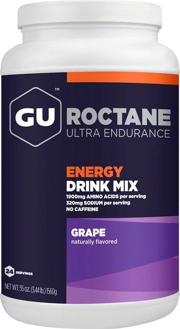GU Energy - Roctane Ultra Endurance with Caffeine Canister Grape - 1.56 kg.