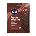 thumbnail image 1 of GU Energy Waffles, Salted Chocolate, 16ct Box, On-the-Go Energy for Any Workout, 1 of 6