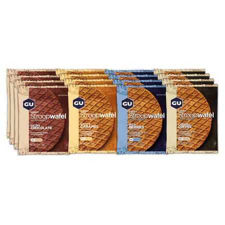GU Energy, Stroopwafel Mixed Box, 16 count