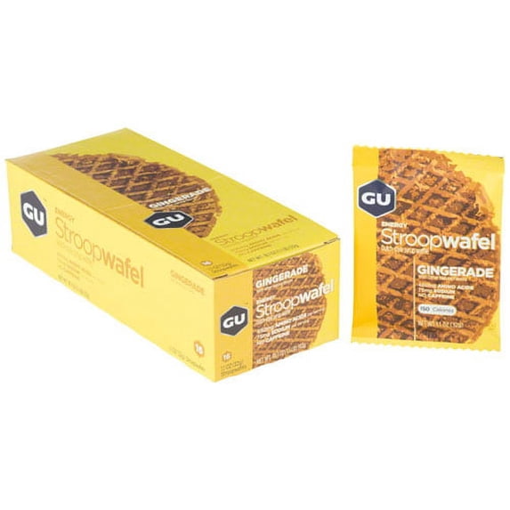 GU Stroopwafel: Gingerade, Box of 16