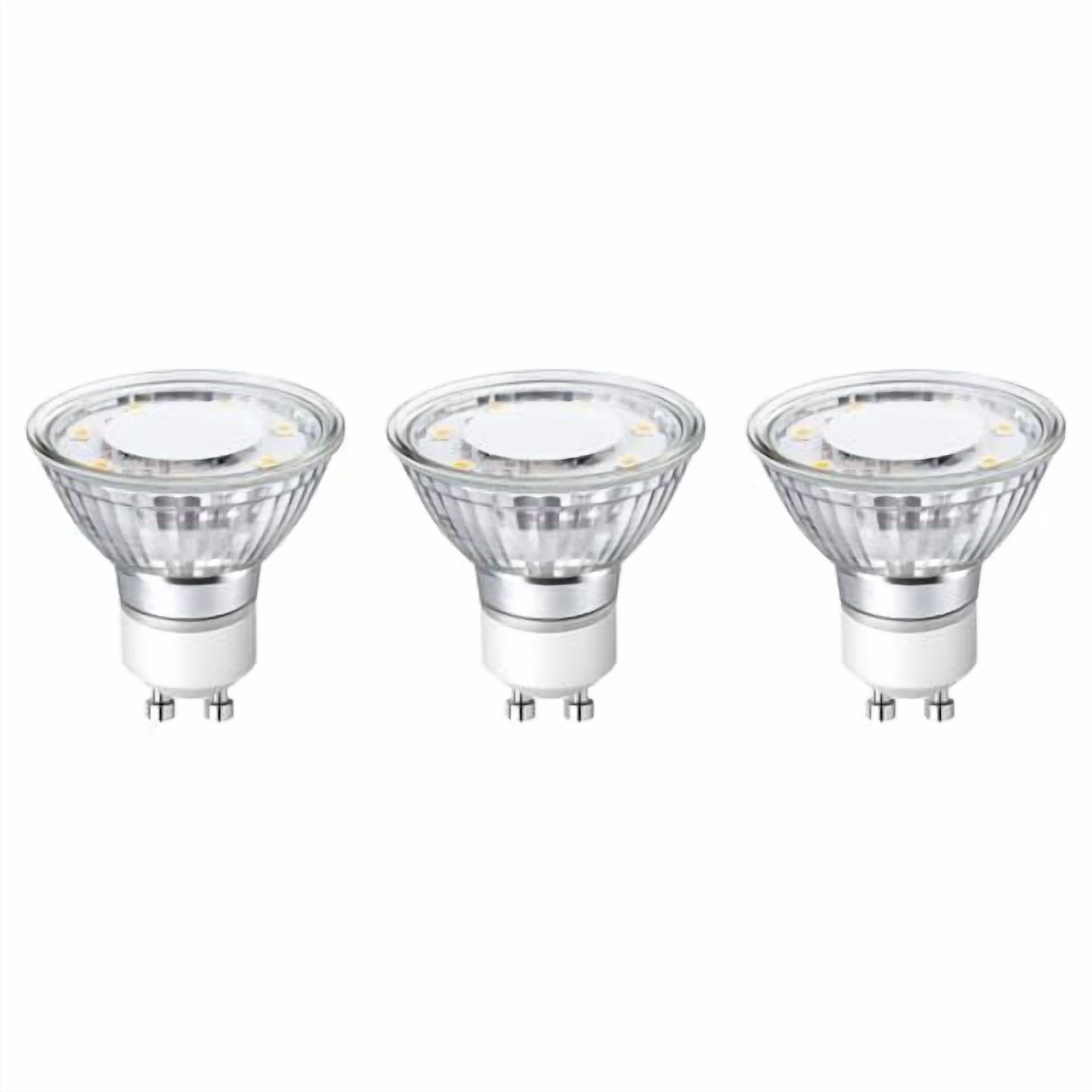 GU10 LED Light Bulbs Non-Dimmable,2700K Soft Warm Light GU10 Bulb ...