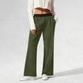 thumbnail image 1 of GUACER Wide Leg Pants for Women Casual Stretchy High Waisted with Pockets Dress Pants, 1 of 8