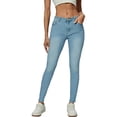 thumbnail image 1 of GUACER Women's Skinny Jeans Trendy Stretchy High Waisted with Pockets Slim Jeggings Casual Denim Straight Leg Pants, 1 of 9