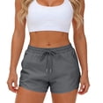 thumbnail image 1 of GUACER Womens 2-in-1 Athletic Shorts with Zipper Pockets, Lightweight Running Gym Shorts with Inner Liner for Workout & Yoga, 1 of 9