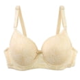 thumbnail image 1 of GUACER Womens Underwire Lace Support Bra Full Coverage Scalloped Floral Bra, Lift & Smoothing Padded Everyday Bra for Full Figure, 1 of 9