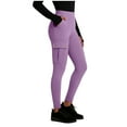 thumbnail image 1 of GUACER Yoga Pants for Women with Pockets Butt Lift Tummy Control High Waisted Tight Workout Cargo Leggings, 1 of 5