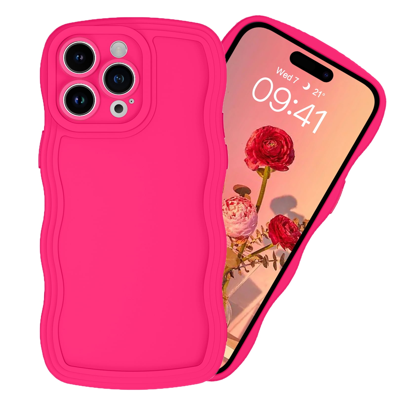 Pink Amazon Love Latte Phone Case Cute Love Heart Coffee Latte