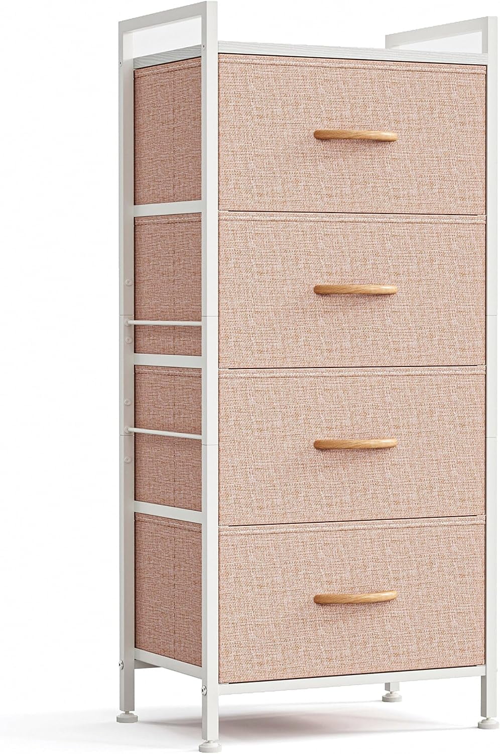 GUAIPOU Dresser for Bedroom with 4 Drawers, Tall Dressers Storage