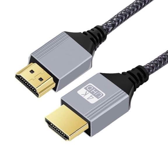 GUAJDE-HDMI 2.0 Cable,HDMI Male to HDMI Male 4K@60Hz Ultra High-Speed Gold-Plated Nylon Braided Cable 6.56FT/2.0M for TV, Monitor, Computer