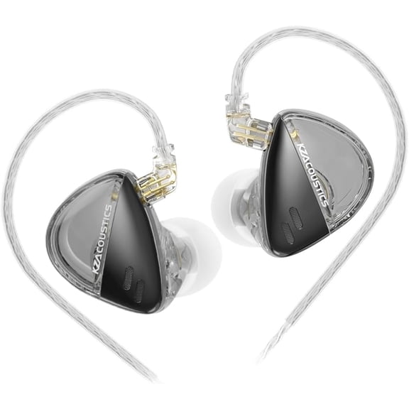GUAJDE-KZ X Angelears Libra Ultra-Wide Frequency Dynamic Driver HiFi in-Ear Earphone IEMs, 1DD in Ear Monitor with 0.75 Replaceable Cable (Standard, Nomic)