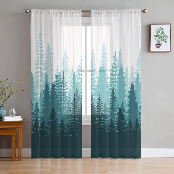 Timber Trails Quilted Curtains NCU0NXD926