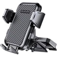 thumbnail image 1 of GUANDA Car Sturdy CD Slot Phone Mount, Anti-Vibration, Rotatable Universal Firm-Hold CD Player Phone Holder for Car, Single-press Release, Heat-Resistant, Compatible with iPhone & Samsung, 1 of 8