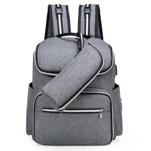 GUANGCAIJIA Stylish Backpack Diaper Bags for Cute Baby Boy Girl Organizer Unisex Stroller Mommy Hospital for Delivery Travel