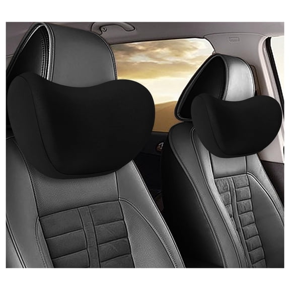 GUANGHUI 2Pcs Car Neck Pillow, Ultra Comfortable Neck Pillow for Driving, Soft Car Headrest Pillow Like Clouds, Make Your Driving More Comfortable, Suitable for Driving, Traveling