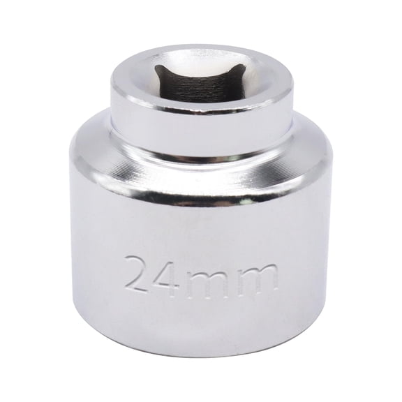 GUANGHUI 86.4mm 16 Flutes Oil Filter Wrench Compatible with BMW with 86mm Cartridge Style Filter Housing Caps, Oil Filter Housing Cap Removal Tool To Change Oil, Oil Filter Socket Wrench Kit