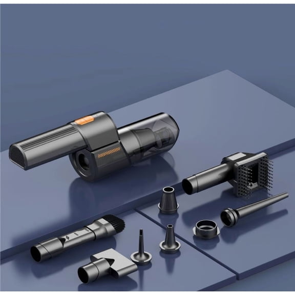 GUANGHUI Handheld Car Vacuum Cordless, 8 in 1 Rechargeable 18000 PA High Suction Power Portable Vacuum Duster Cleaner, 1.2Lbs Mini Hand Vaccum with 7200 mAh Battery, with 8 Nozzles