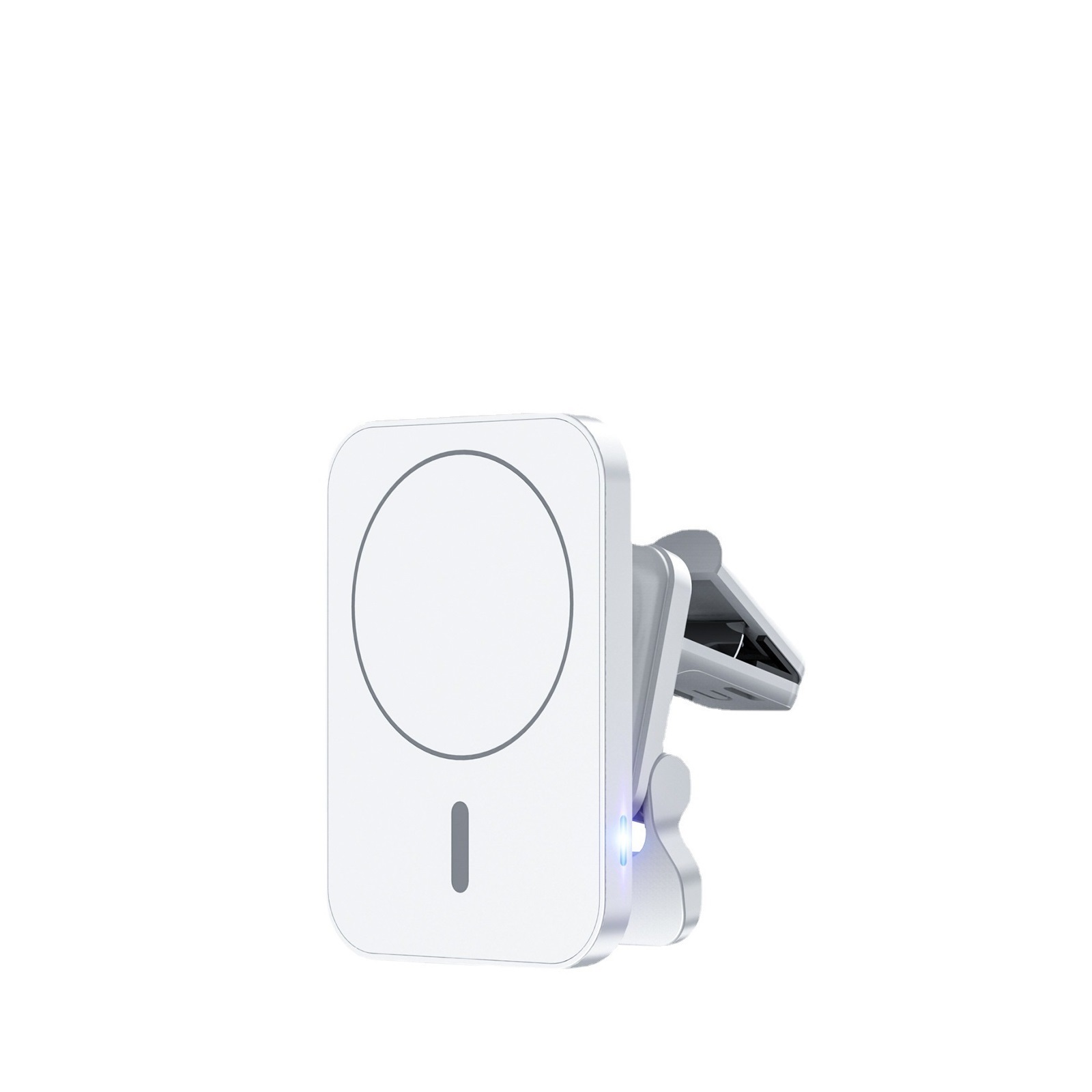 GUANGHUI for for MagSafe Car Mount Charger with Adapter, 360° Rotation Magnetic Wireless iPhone Car Charger for Air Vent, Compatible with iPhone 16/15/14/13/12 Series