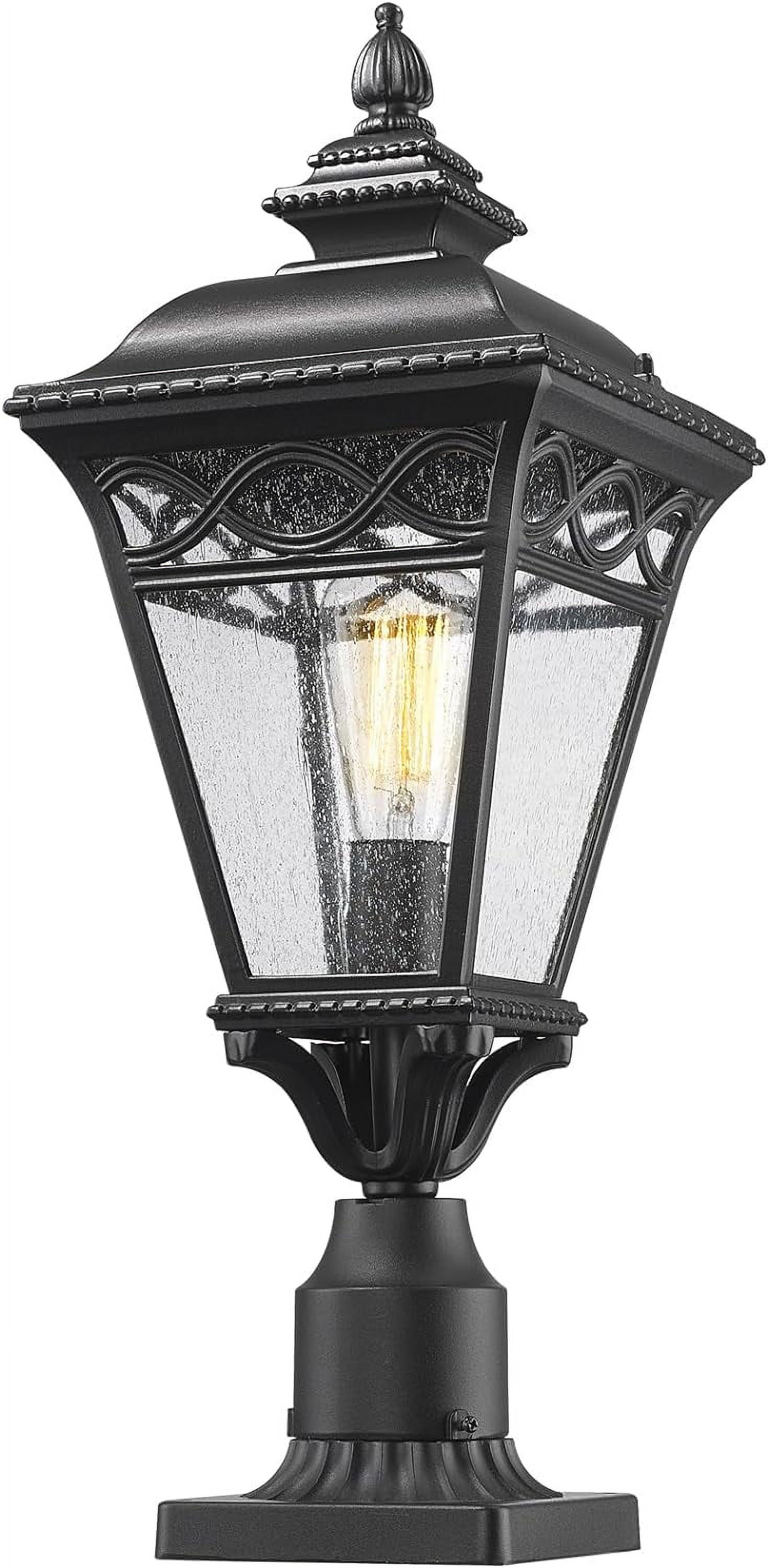 GUANGNA 22inch Post Lights Outdoor Lamp Post Light Fixture, Large Post