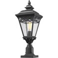 GUANGNA 22inch Post Lights Outdoor Lamp Post Light Fixture, Large Post