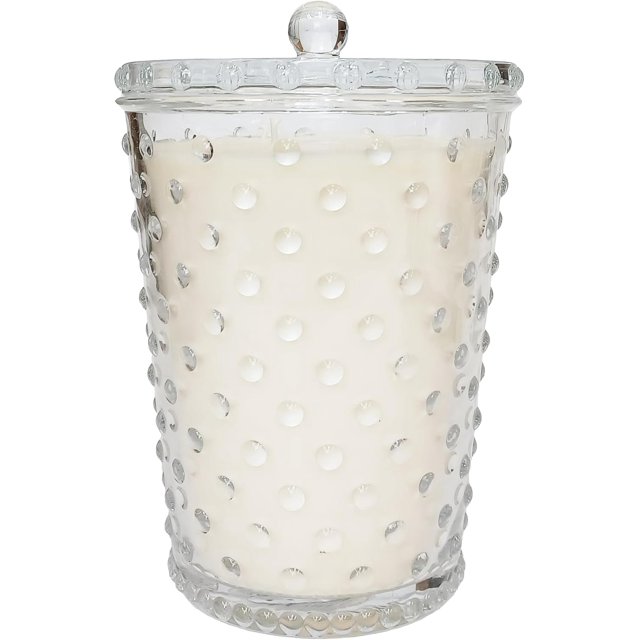 GUANGNA Grande No. 26 Scotch Pine Hobnail Candle, Crisp Pine Scent