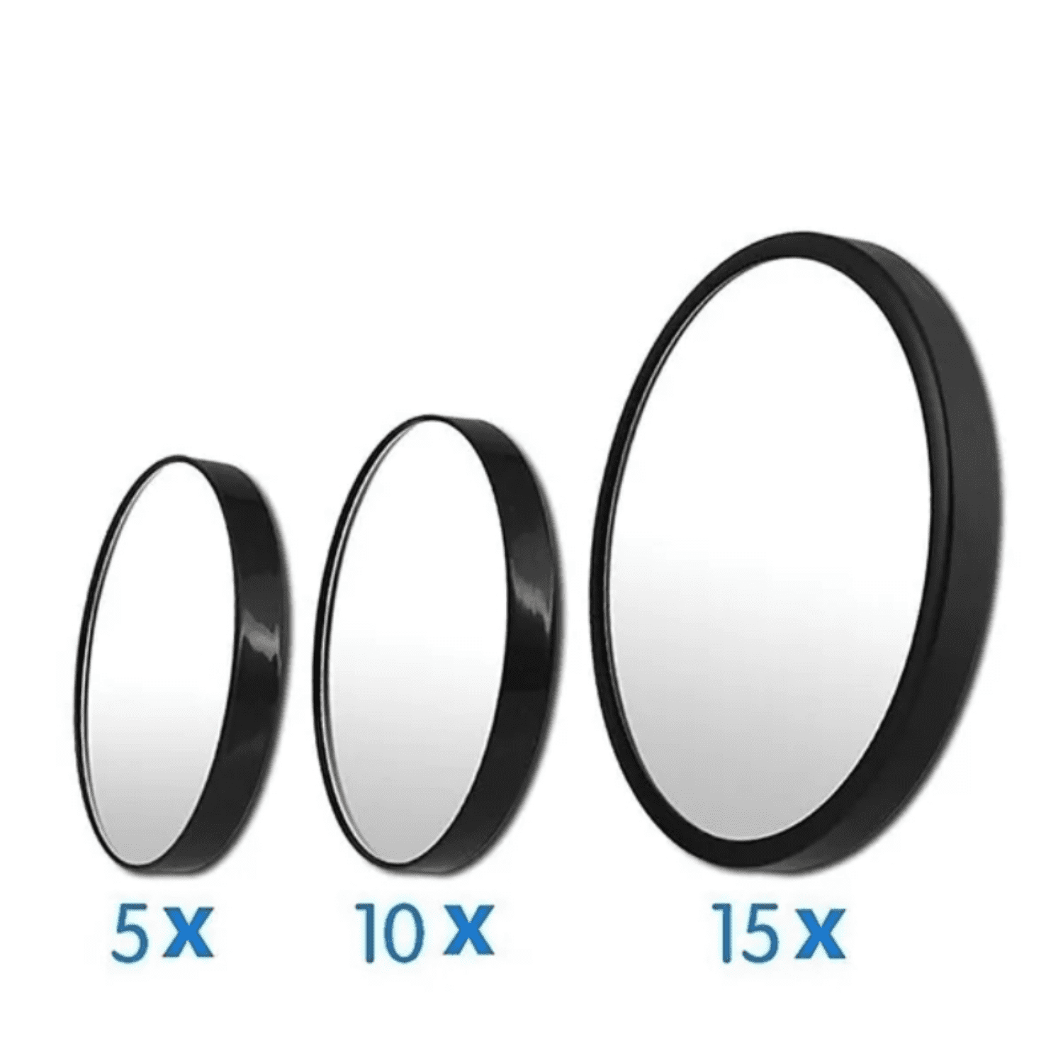 15X Magnifying Mirror Suction Cups Round Makeup Blackhead Removal