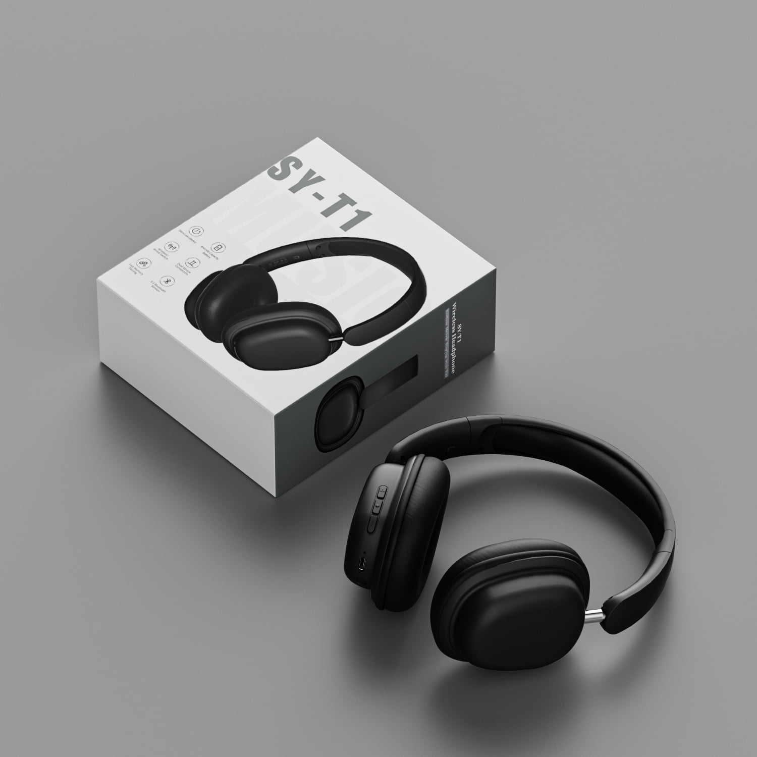 GUANGZWTLI - High-quality noise canceling Bluetooth wireless earphones GUANGZWTLI - High-quality noise canceling Bluetooth wireless earphones