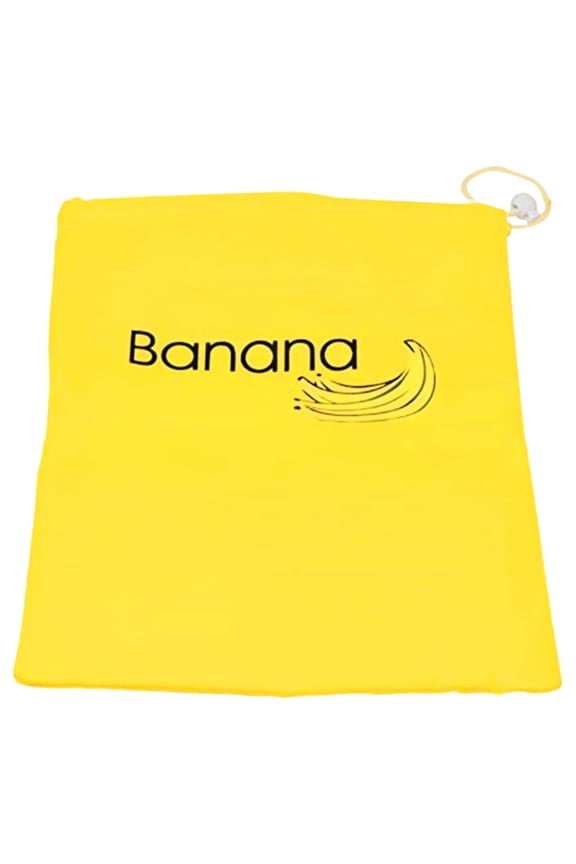 Breathable Canvas Storage Bag Side Zipper Closure For Fruit Vegetable Garlic Banana Pantry Kitchen Preservation
