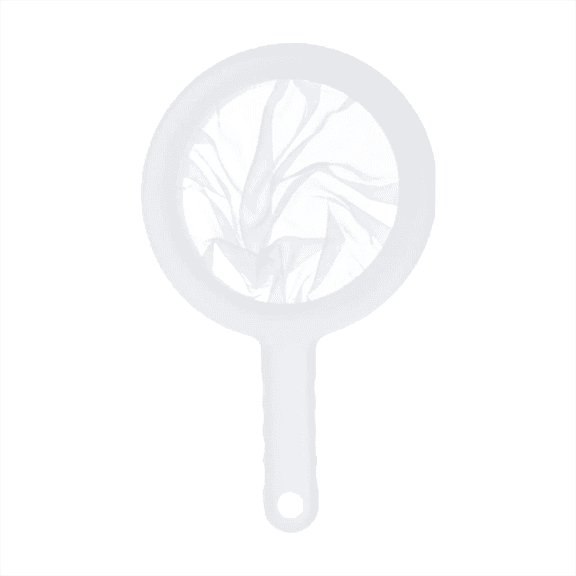 GUANJUN Fine Mesh Strainer Spoon Anti-Slip Handle Nylon Filter For Soy Milk Jam Kitchen