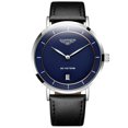 thumbnail image 1 of GUANQIN Men Business Stainless Steel Leather Band Analog Quartz Wrist Watch Date Luminous Sapphire Mirror Vintage Clock Waterproof, 1 of 1
