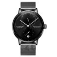 thumbnail image 1 of GUANQIN Men Calendar Energy Reserve Analog Automatic Self-winding Mechanical Business Wrist Watch with Stainless Steel or Leather Band Sapphire Crystal Mirror Waterproof Vintage Clock Man, 1 of 5