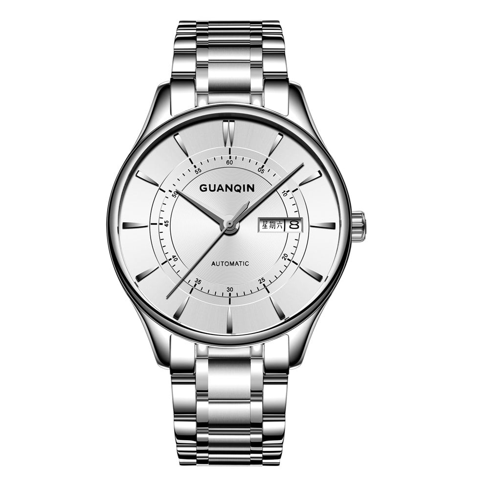 GUANQIN Women Men Couple Lovers Day Date Vintage Wristwatch GUANQIN Women Men Couple Lovers Day Date Vintage Wristwatch