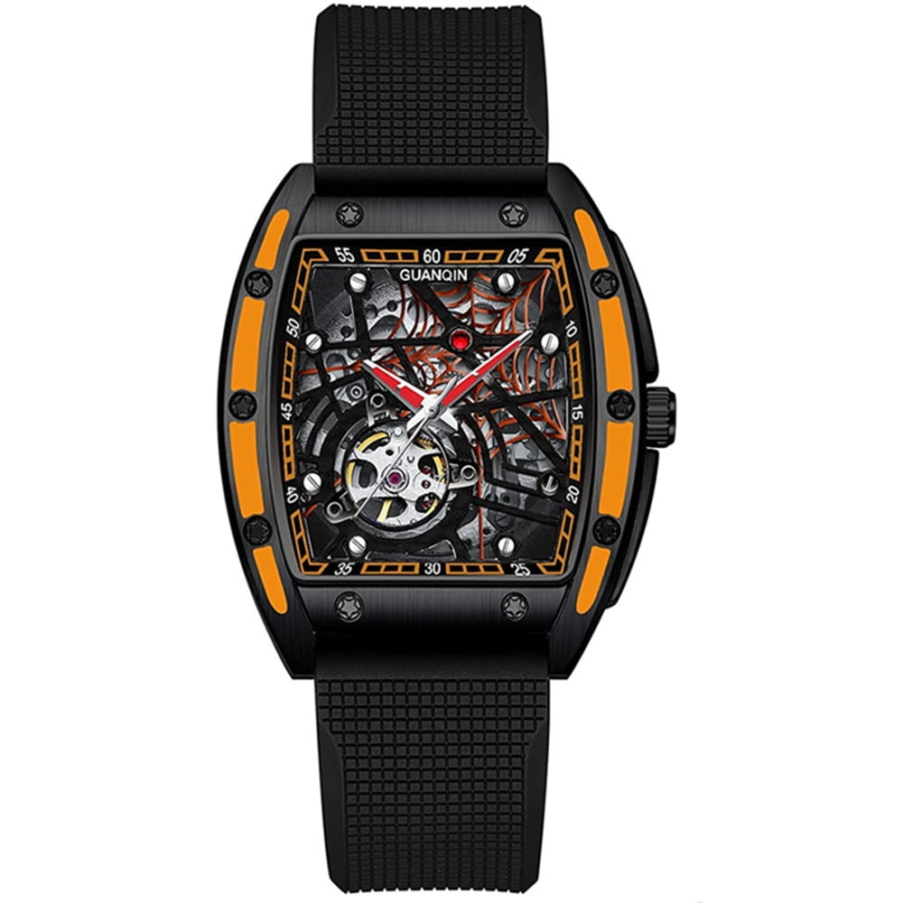 orange black rubber