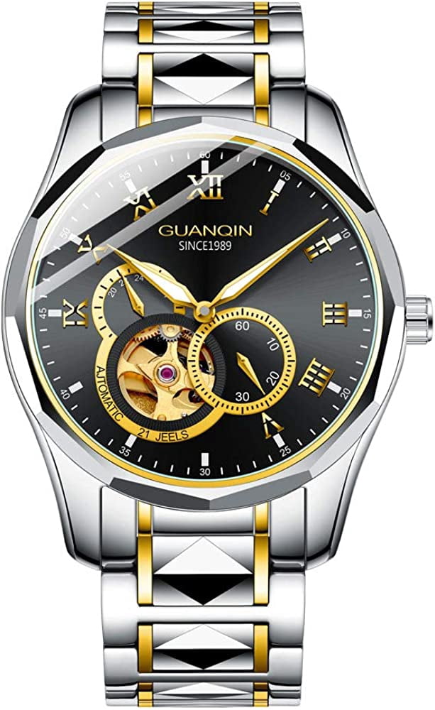 silver gold black