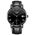 thumbnail image 1 of GUANQIN Men Vintage Calendar Analog Automatic Self Winding Mechanical Wrist Watch with Stainless Steel Case and Leather Strap Sapphire Mirror, 1 of 6