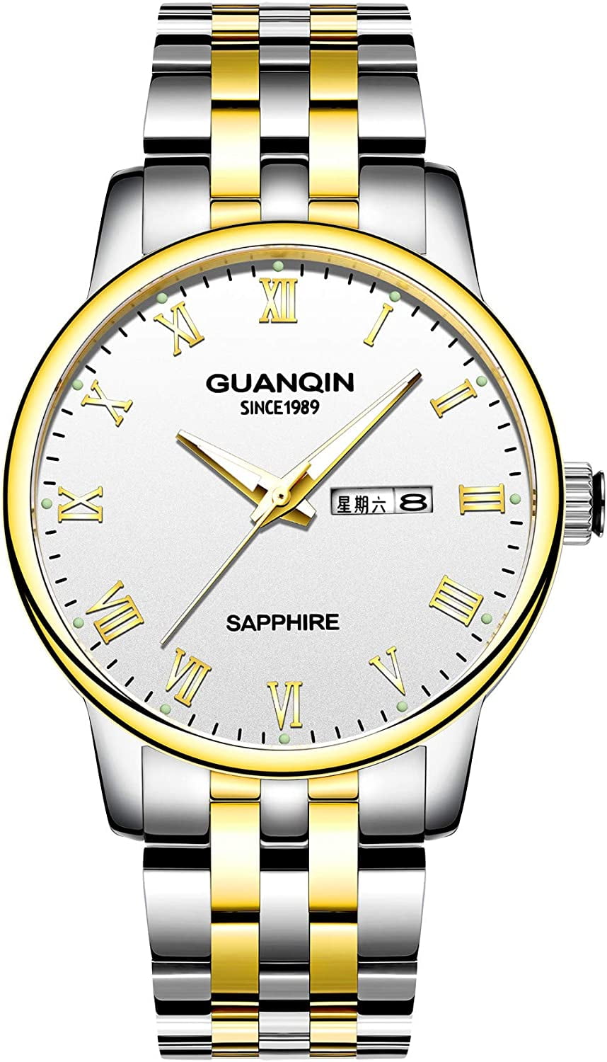 silver gold white