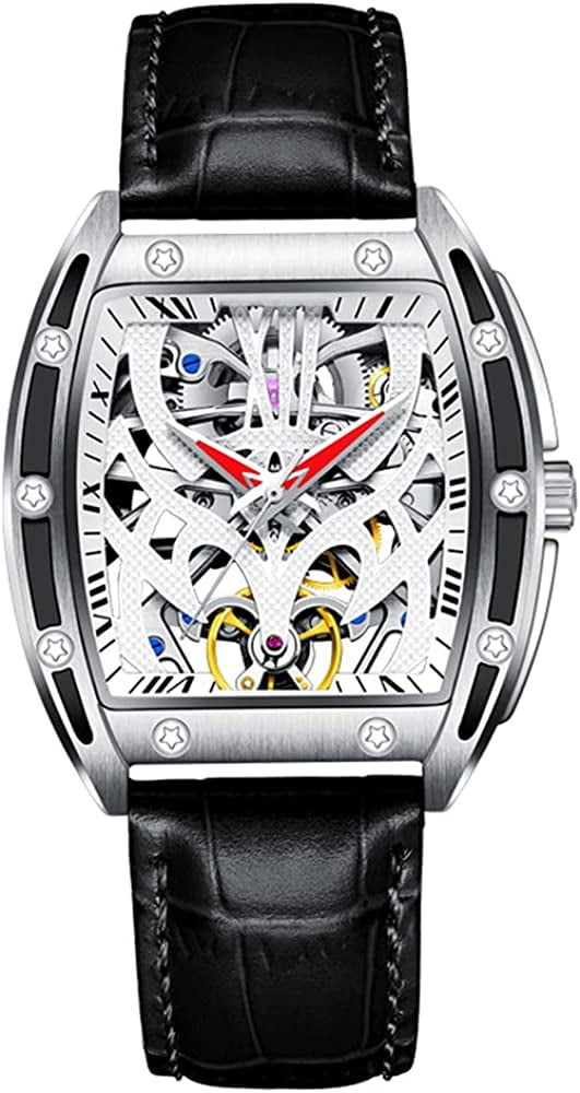 GUANQIN Tonneau Skeleton Tourbillon Automatic Liberia Ubuy