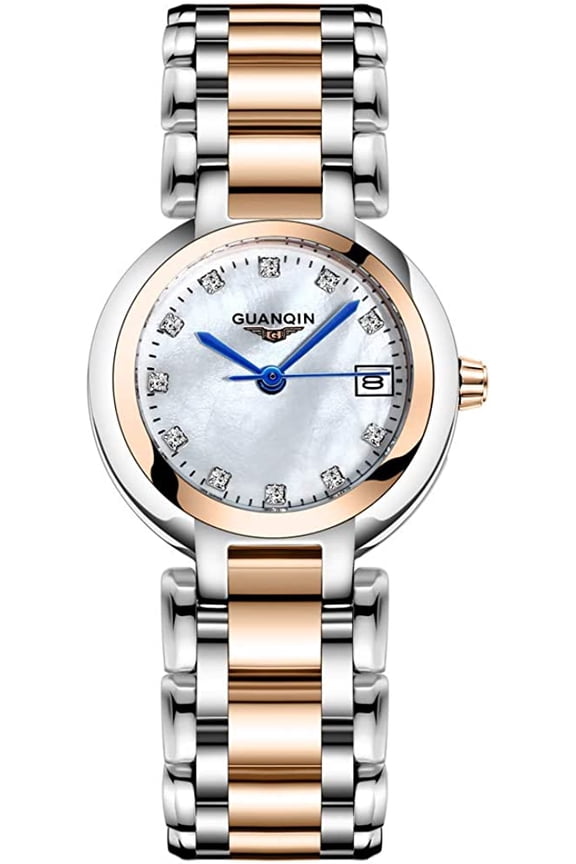 Women Quartz Analog Watch Stainless Steel Band