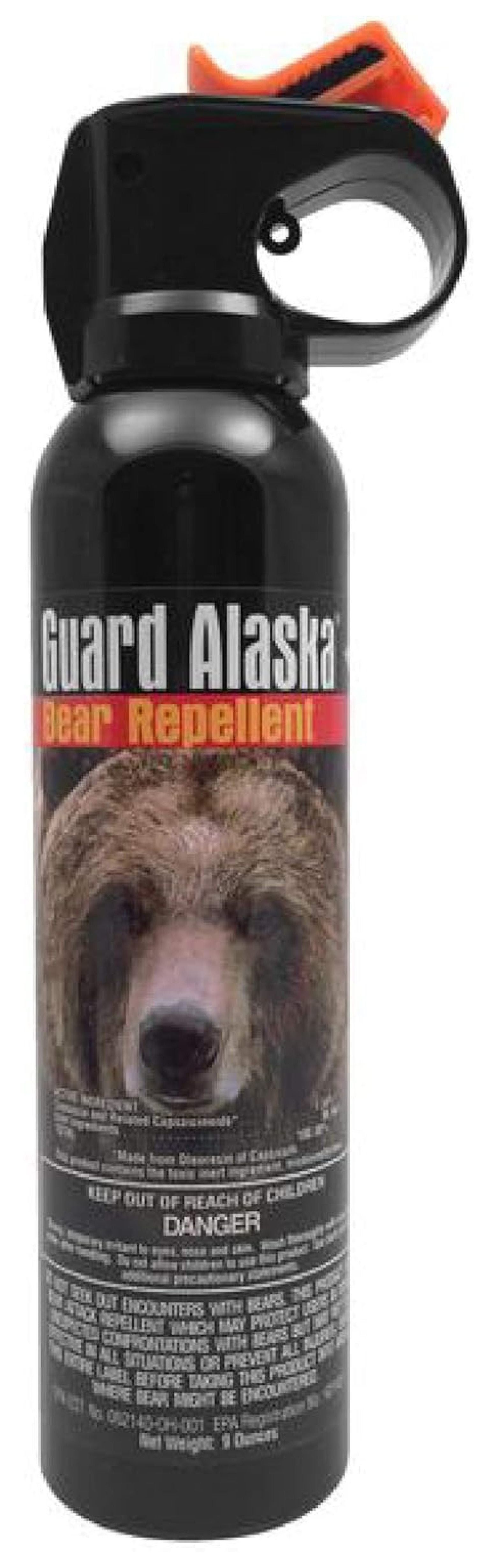GUARD ALASKA Brand Strength Bear Spray and Knife Kit Accurate 20
