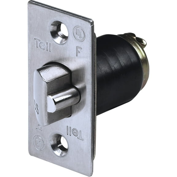 Tell Manufacturing Tell 2-3/8 Door Latch, Guarded, Stainless Steel CL100212
